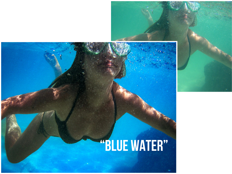 Blue water - Preset